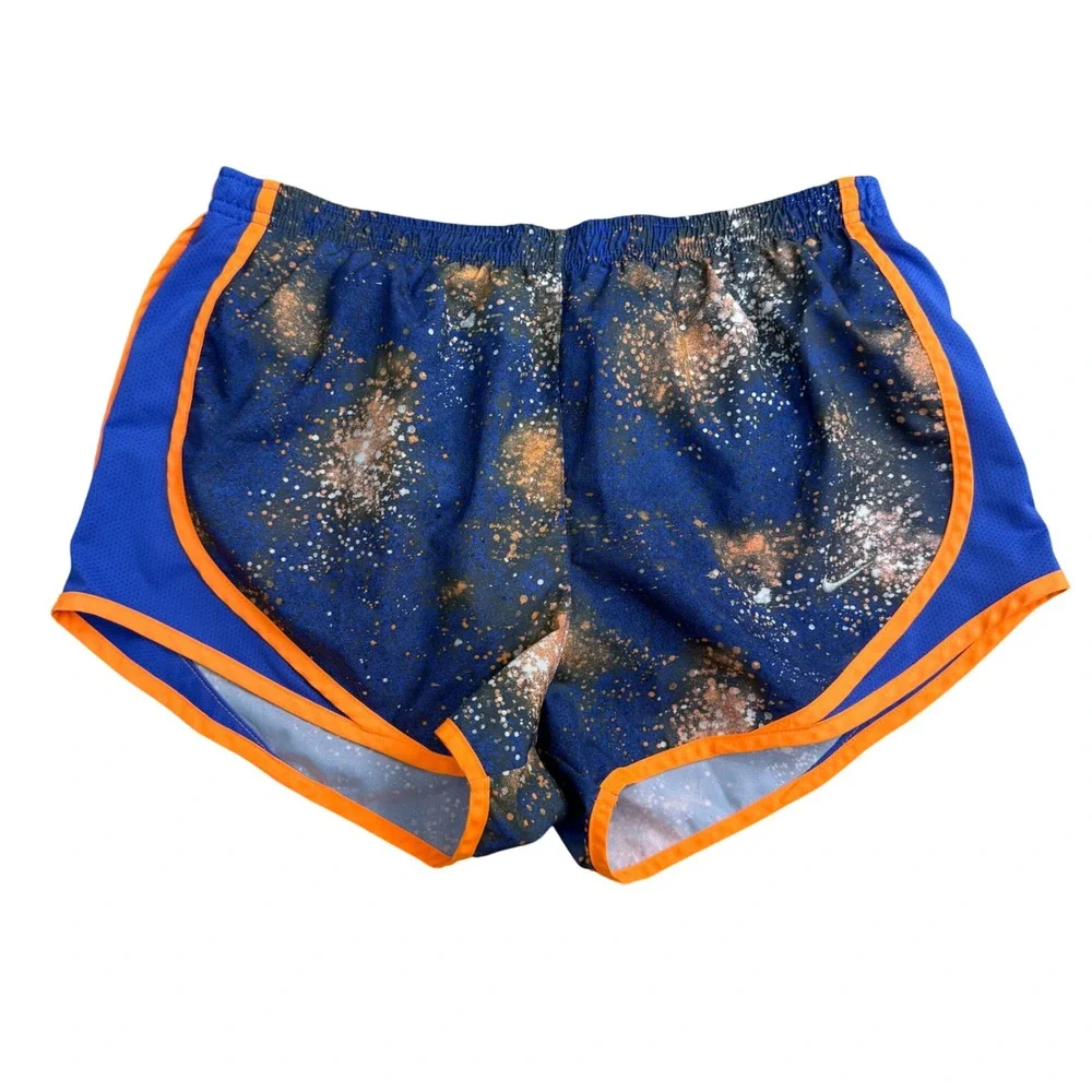 Nike (Blue) Dri-FIT Galaxy Splatter Running Shorts Kids Size L